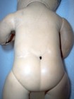 Vintage Sun Rubber doll , 11" tall,  jointed,      #1  a — photo 4