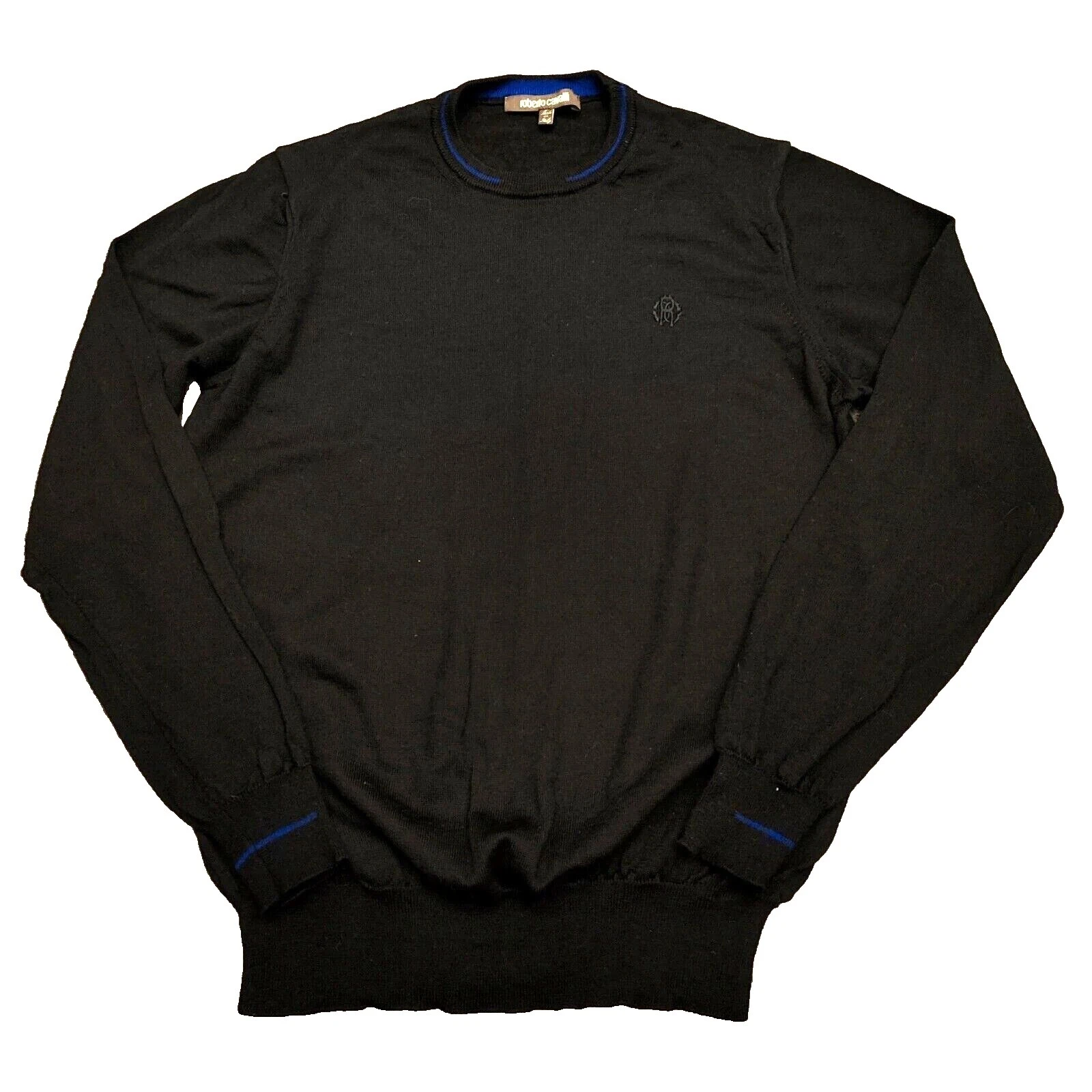 Мужские свитера Roberto Cavalli черные