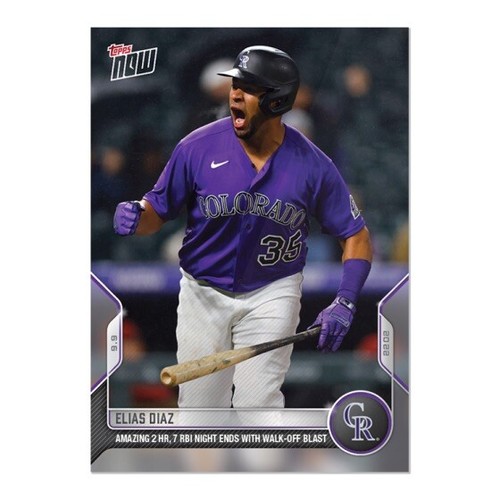 2022 Topps Now 874 Elias Díaz