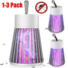 Electric Mosquito Insect Killer LED Light Fly Bug Zapper Trap Pest Control Lamp