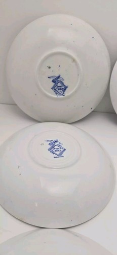 Ridgway Semi China England Blue Willow 6 1/8" X 1 1/8" H Dessert Bowl Lot Of 6 - Picture 8 of 10