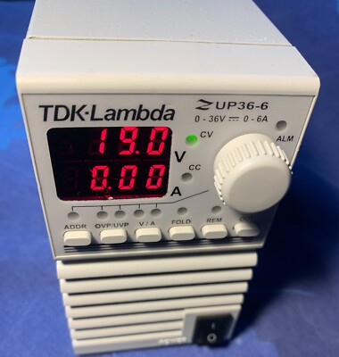 LAMBDA Netzteil ZUP36-6 0-36V 0-6A TDK-Lambda DC Power Supply - Displayriss