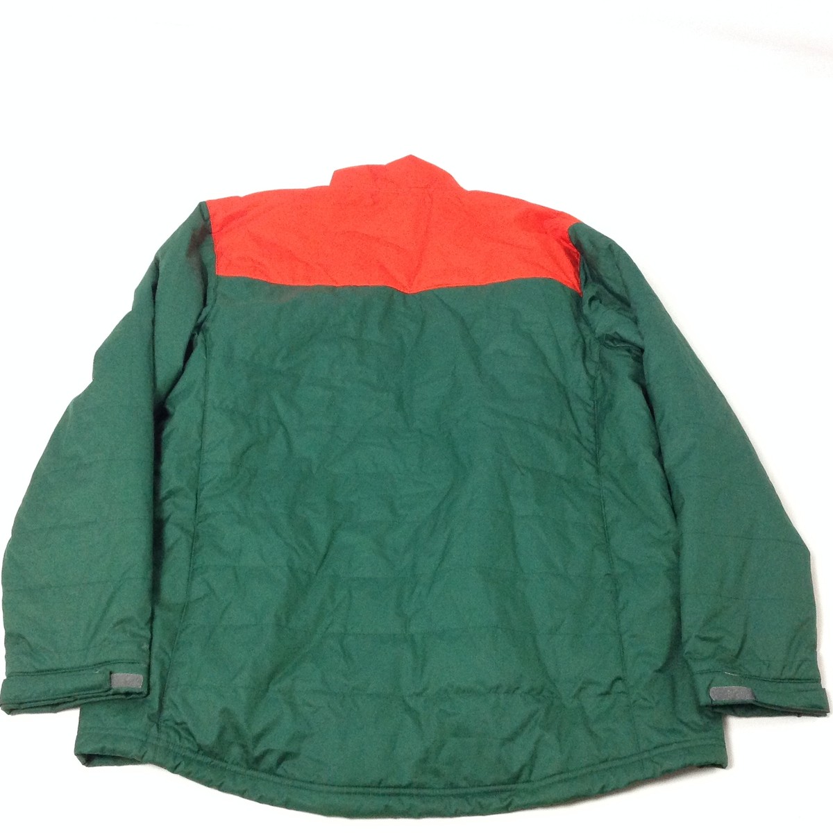 ウェア adidas Toyota Verblitz Climastorm Adidas Climastorm G22 Mens Puffer Jacket Front Zipper Green