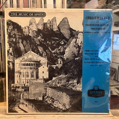 [CLASSICAL]~EXC LP~CHOIR AND NOVICES OF MONTSERRAT~Christmas Eve In Eighteenth C