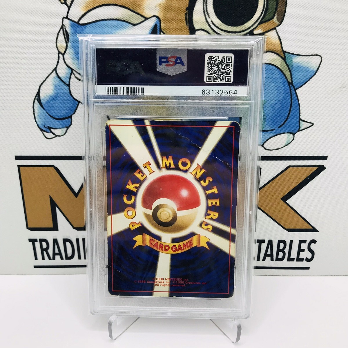 1st Edition Japanese Base Set No Rarity Symbol Charizard PSA 1