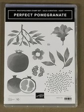 Perfect Pomegranite Photopolymer Stamp Set - Sale-A-Bration - Host New/Unused