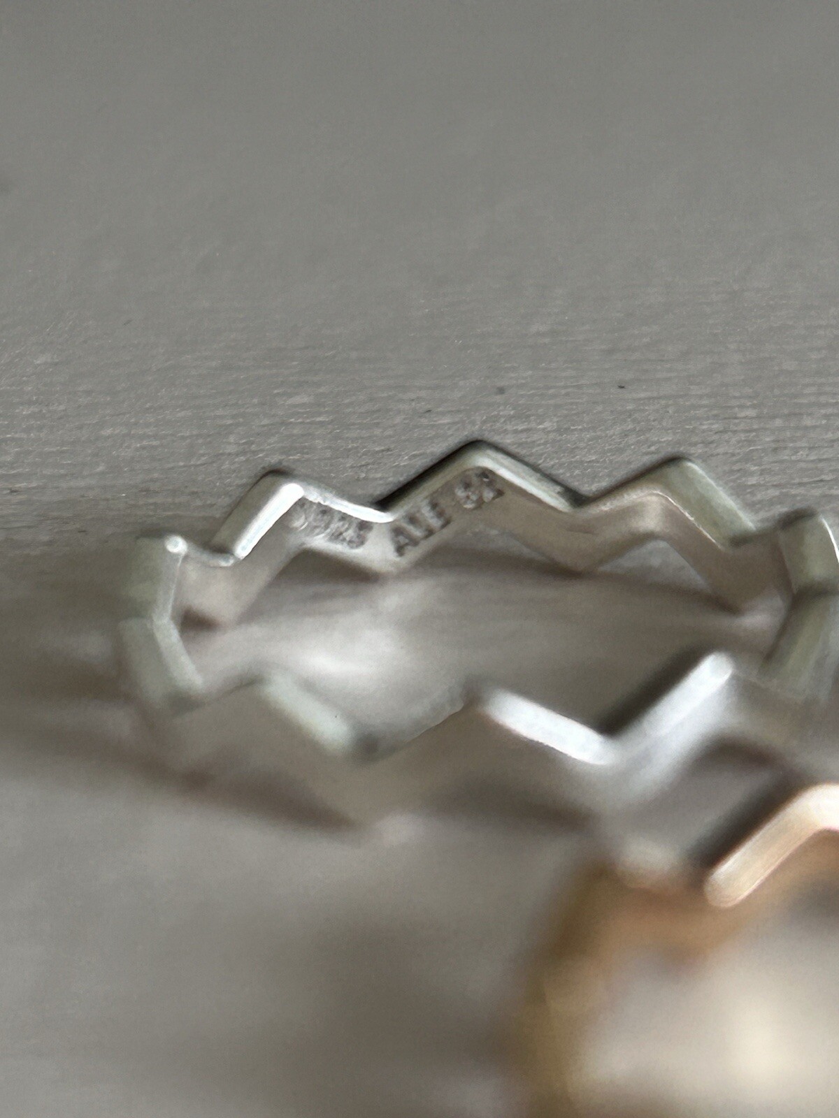 Authentic Pandora 🌟 Stackable Zigzag Ring 🌟 Siz… - image 9