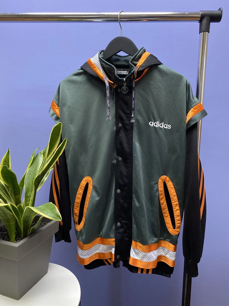 Adidas orange jacket clearance mens