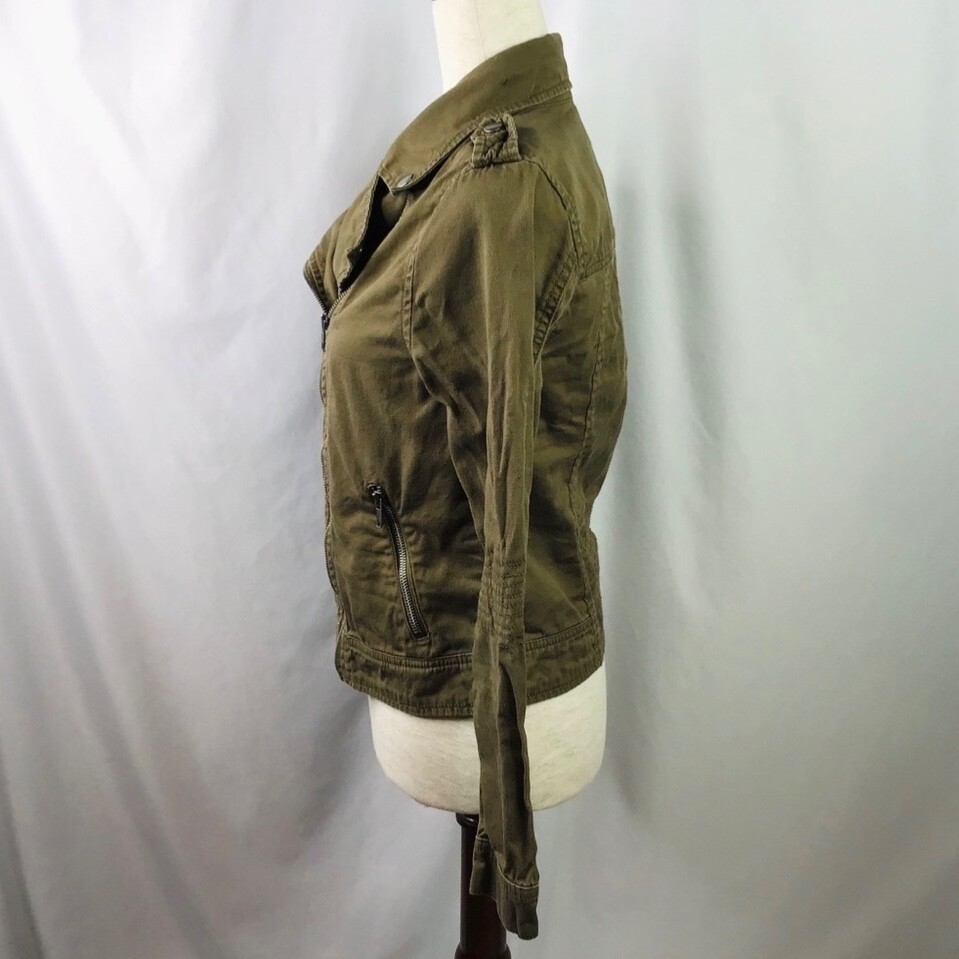 Be Cool Jacket Size Small Utility Asymmetrical Zi… - image 6