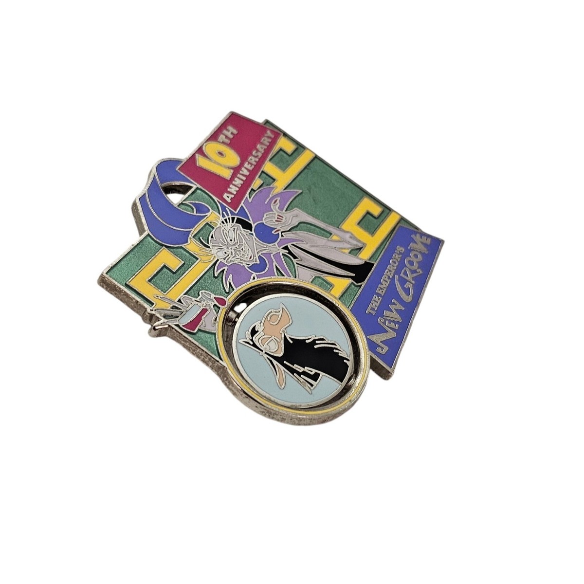 【新品】1周年&10th Anniversary PINS COLLECTION 10th Anniversary Disney The Emperor's New Groove Pin, L449