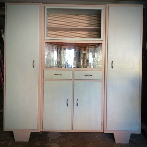 Credenza in legno vintage anni 50. Restaurata come nuova eBay