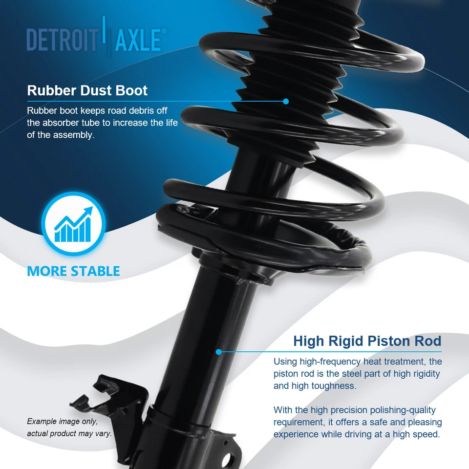 Front Struts Coil Springs Sway Bars Kit for 2002 2003 Nissan Maxima Infiniti	I35 - Изображение 4 из 4