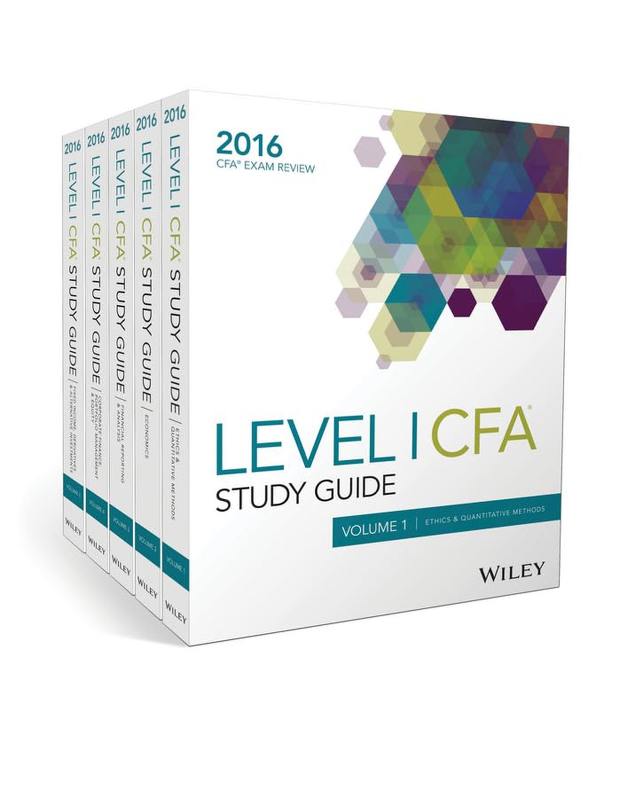 Wiley Study Guide for 2016 Level I CFA Exam: Complete Set-image