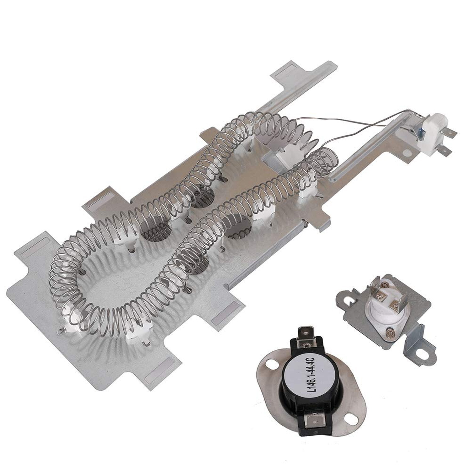 8544771 Dryer Heating Element & 279973 Thermal Fuse & Thermostat Cut Off Kit ...