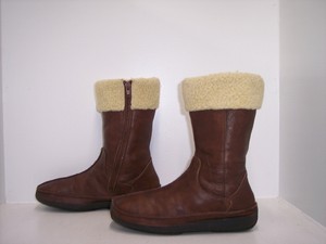 Hush Puppies Marrón Cuero Invierno Moda Botas para mujer Talla 6.5 M | eBay