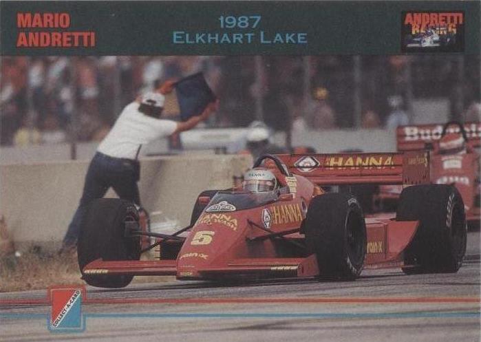 1992 Collect-A-Card Andretti Racing - Mario Andretti #80 - 1 of 1