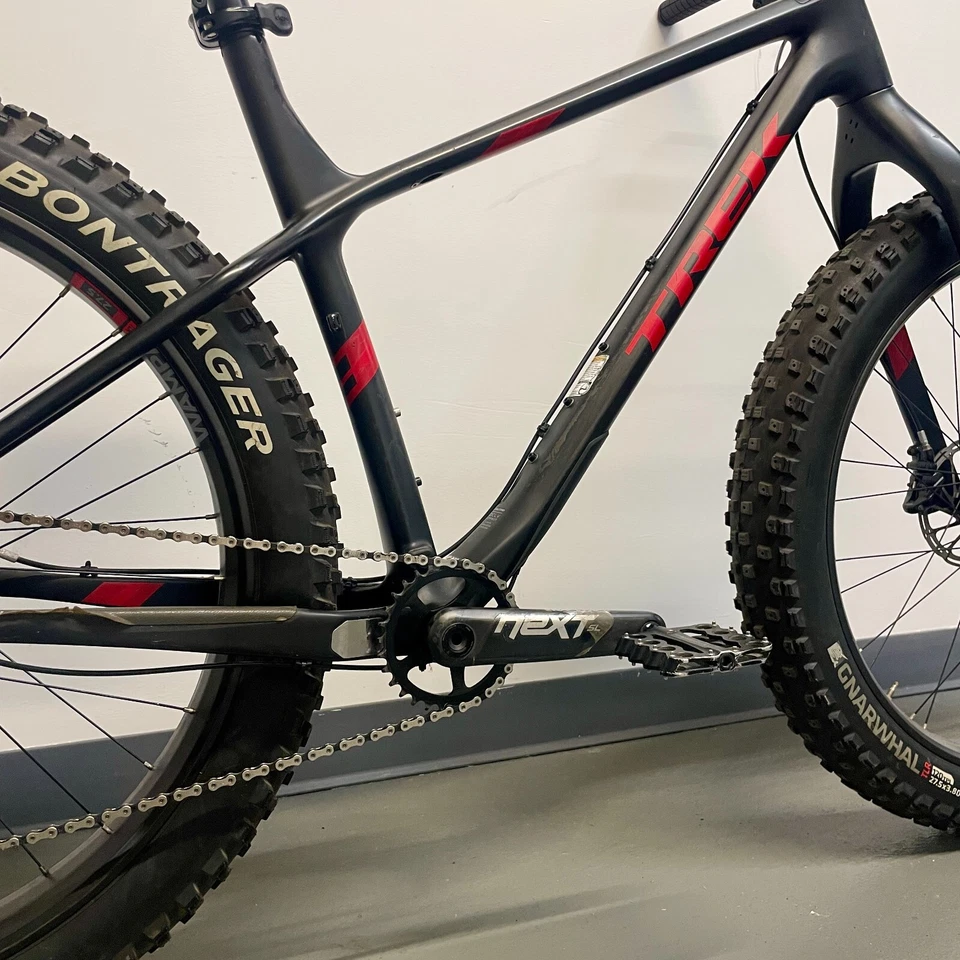 Trek Farley 9.8 Carbon Fat Bike XL 2016 21.5", humo de carbono mate, 27.5 x 3.8 Foto 3 de 4