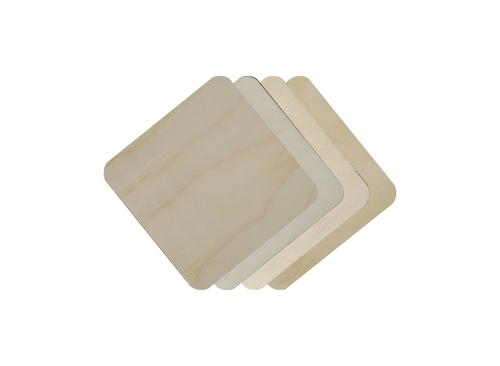 Wooden Coaster 10cm – Blank Shapes for DIY / Crafts – Many Designs - Picture 6 of 26