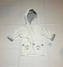 Carter's Baby 0-9 month White Lamb Hooded Terry Robe NWT