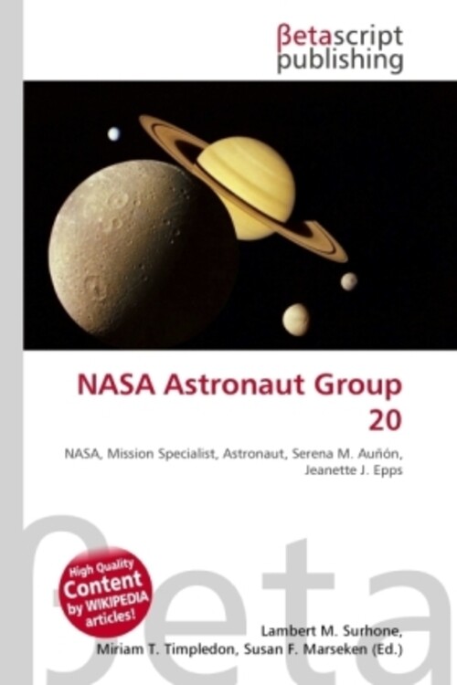 Nasa Astronaut Group 20 Lambert M. Surhone (u. A.) Taschenbuch