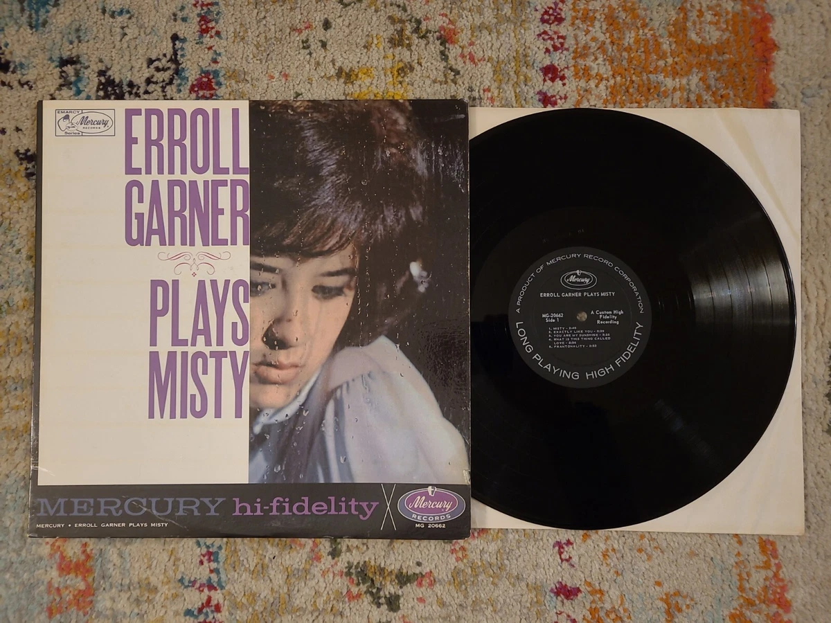 Erroll Garner Plays Misty Vinyl Record LP Mercury Records MG-20662 VG