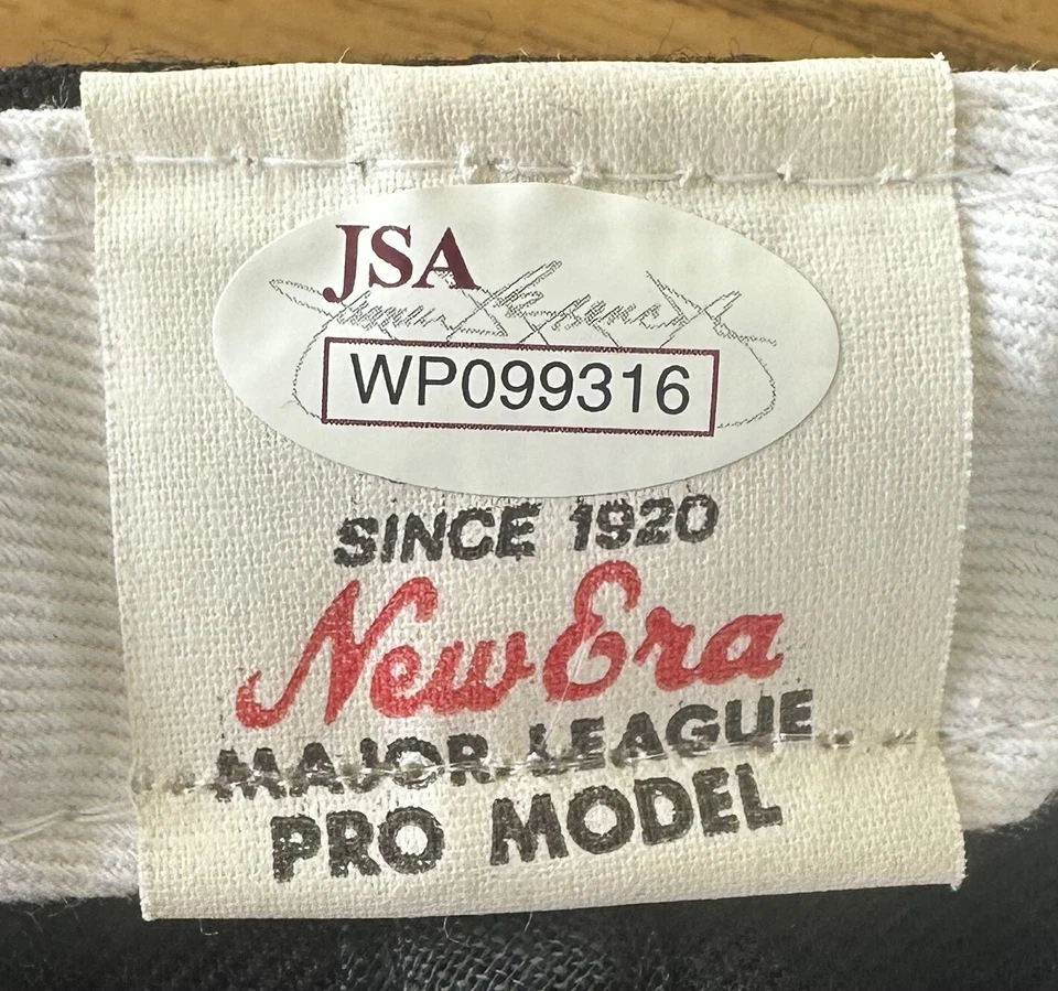 吉姆·帕尔默签名巴尔的摩金莺队帽子 JSA 正品证书 New Era 钻石正品签名 — 第 3/4 张图片