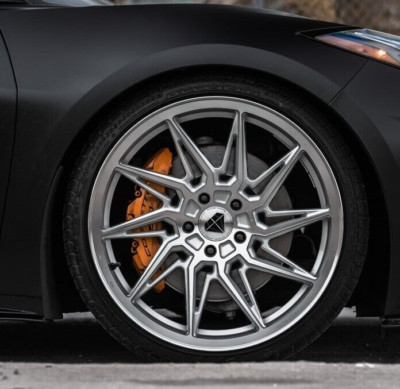 20'' Blaque Diamond BDF20 Brushed Silver Wheels for MercedesBenz S63AMG S500 S550