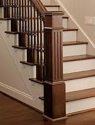 Red oak/Poplar Fluted Box newel Post For Remodel Rail Parts Free Shipping - Bild 4 von 11