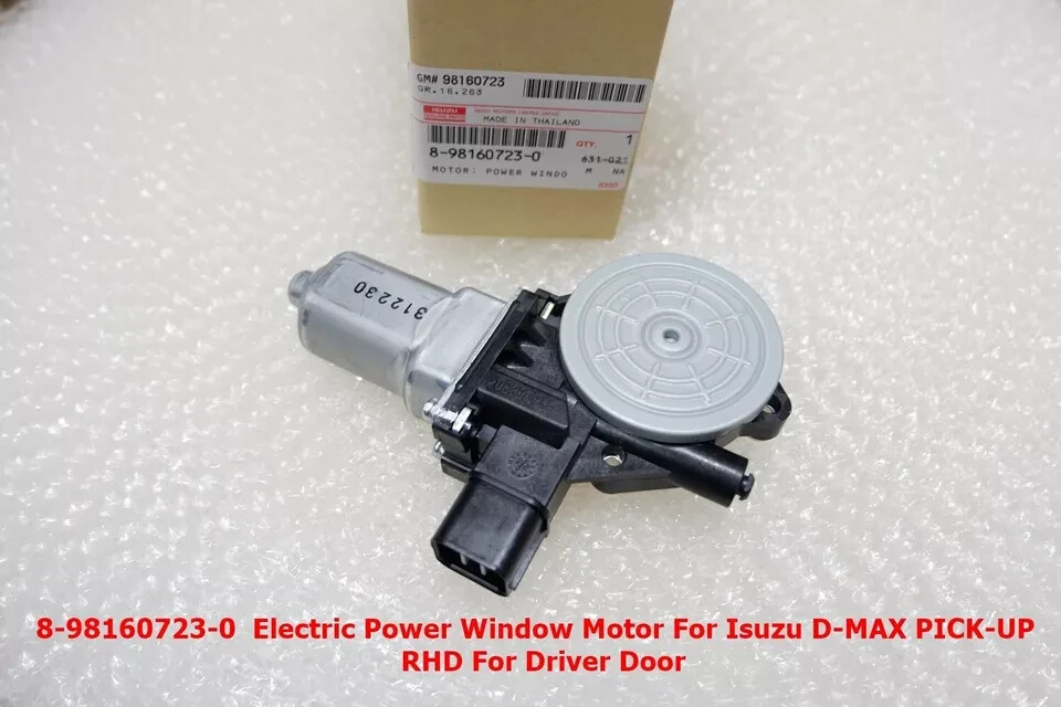 8-98160723-0 Driver Door Electric Window Motor For Isuzu D