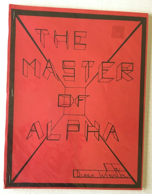 SPACE: 1999 "The Master of Alpha" Fan Novel by Diana Winslow (Fanzine)