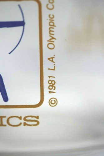 Taza de vaso vintage de los Juegos Olímpicos de McDonald's 1984 promoción. - Imagen 4 de 9