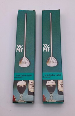 WMF Irish-Coffee-Löffel 2 Stück im Originalkarton Vintage