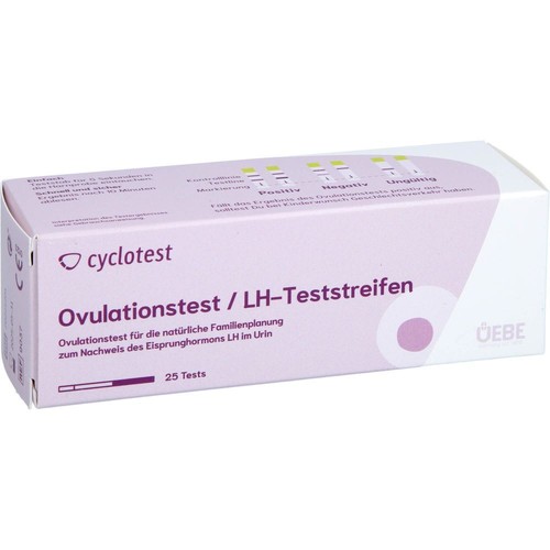 CYCLOTEST Ovulationstest LH-Teststreifen 25 St PZN17859850 - Bild 3 von 3