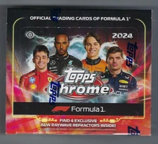 2024 Topps Chrome F1 Formula 1 Qualifying Lap Hobby Box