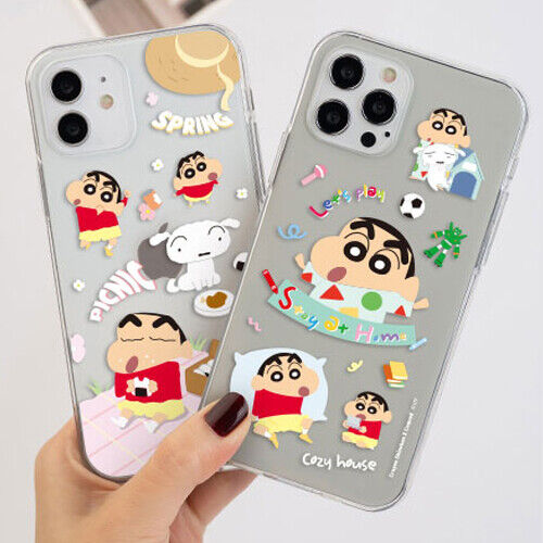 Genuine Crayon Shin-Chan Scamp Clear Case iPhone X XS XS Max XR made in  Korea