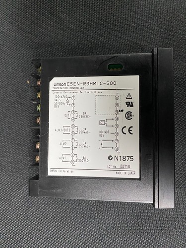E5EN-R3HMTC-500 OMRON TEMPERATURE CONTROLLER - Picture 2 of 2