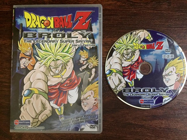Dragon Ball Z Broly Le Super Guerrier Dvd DRAGON BALL Z BROLY THE LEGENDARY SUPER SAIYAN Feature DVD ~ DISC ONLY