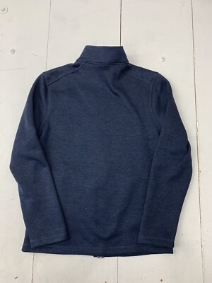 George Mens Dark Blue Fullzip Jacket Size Small | eBay