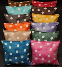 Cornhole Bags Polka Dots Red Blue Green Yellow Orange Pink Purple Black YOU PICK