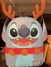 Loungefly x Disney Lilo & Stitch Reindeer Mini Backpack BNWT