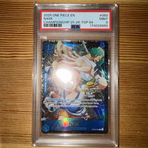Nami (Championship 25-26 Regionals Season 1) graded PSA 9 for sale on eBay
