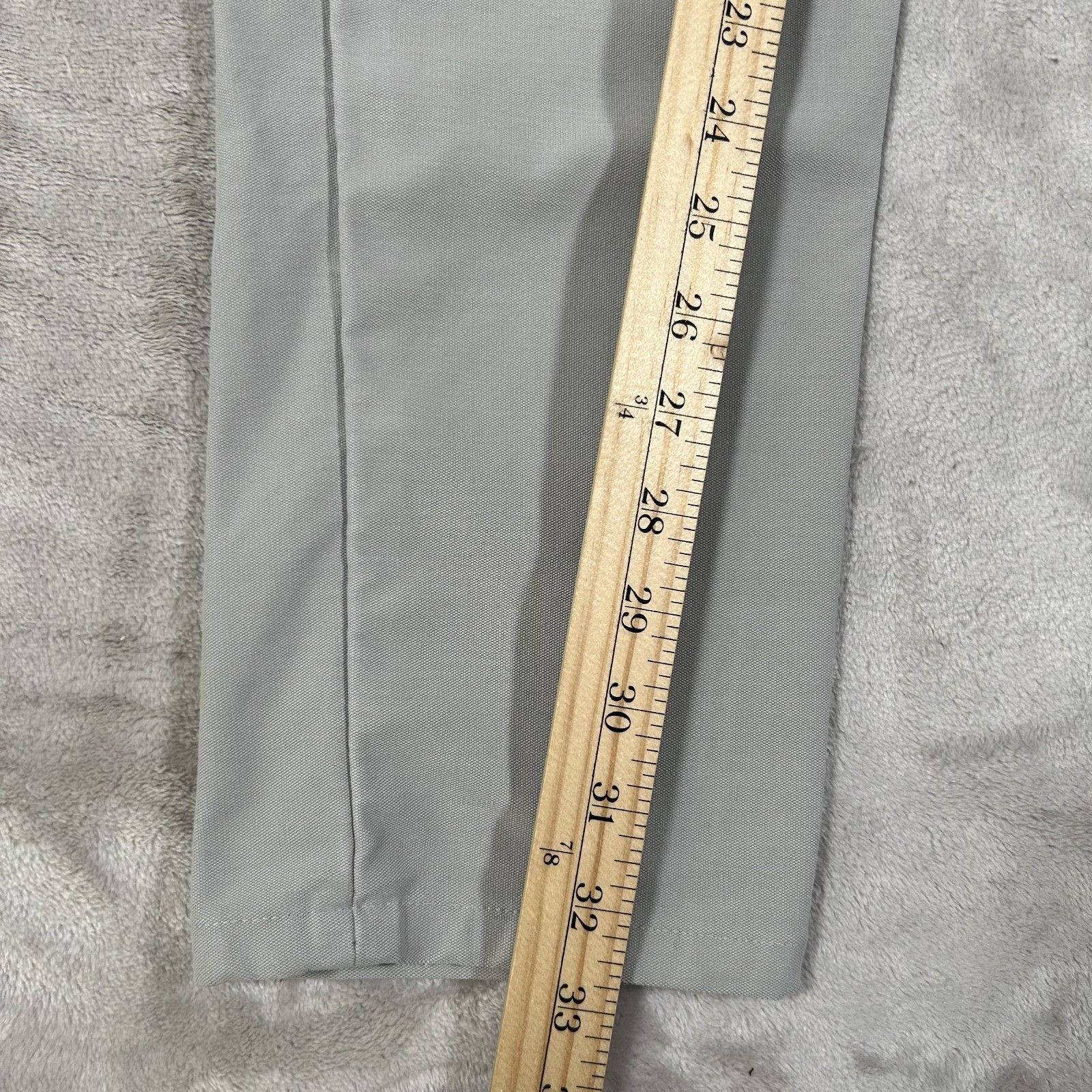 Lululemon ABC Pant Men 33x33 Seal Gray Slim Fit Utilitech Chino Golf Performance