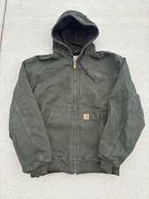 Vintage Moss Green J25 Carhartt Active Jacket XL