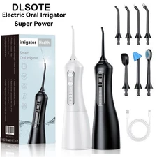 Cordless Water Flosser Dental Oral Irrigator Water Floss Pick Teeth Cleaner Tip5