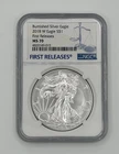New Listing2018-W $1 American Silver Eagle Burnished NGC MS70 First Releases