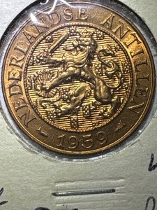 1959 netherlands proof 2 1/2 cents