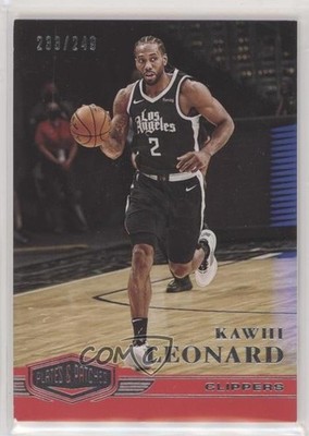 2020-21 Panini Chronicles Plates and Patch 233/249 Kawhi Leonard #326 Patch 4xw