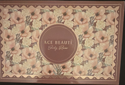 Ace Beaute Smoky Roses Eyeshadow Palette 15 Shades Shimmer Matte Cruelty-Free