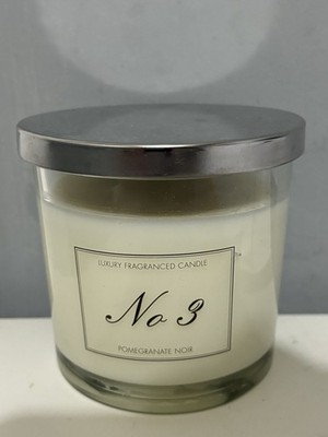 Aldi Duftkerze, No3, Granatapfel Noir, *Deckel hat ein paar Dellen an. (N2)
