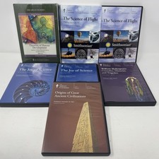 Great Courses DVD Lot Science Flight Shakespe...